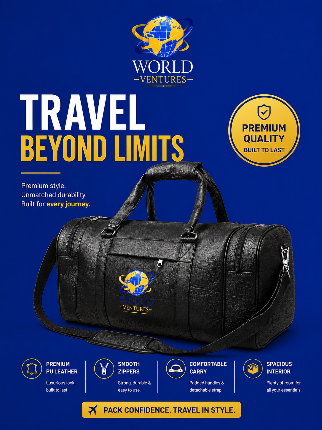Leather Duffel Bag